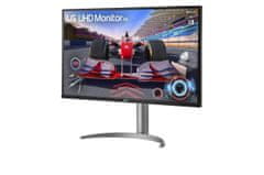 LG 32UQ750P-W monitor, 80 cm, 4K UHD, VA, siv (32UQ750P-W.AEU)