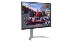 LG 32UQ750P-W monitor, 80 cm, 4K UHD, VA, siv (32UQ750P-W.AEU)