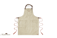 Alaskan Maker PREDPASNIK 325 iz vintage platna bež barve AM325BEIGE-U