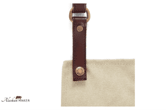 Alaskan Maker PREDPASNIK 325 iz vintage platna bež barve AM325BEIGE-U