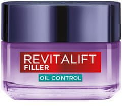 Loreal Paris Krema za obraz za mastno kožo Revitalift Filler Oil Control (Cream) 50 ml