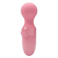 PRETTY LOVE Kompakten rozov vibromasažer Mini Stick Little cute