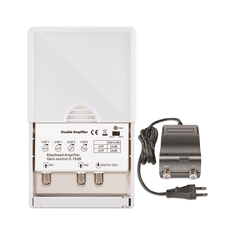 Amiko Ojačevalnik 2x UHF/VHF 24dB + napajalnik 12V