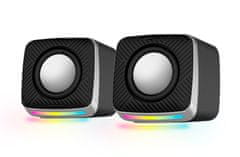 Esperanza EGS108 Esperanza zvočniki 2.0 USB vodil mavrica ambient