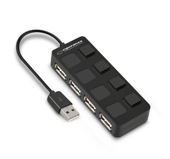 Esperanza EA161 Esperanza usb 2.0 vozlišče 4x usb