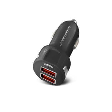 Esperanza  CAR QUICK POWER CHARGER 36W 2x USB-A 18W