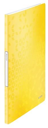 Leitz Katalog knjiga WOW, PP, 20 žepov, rumena