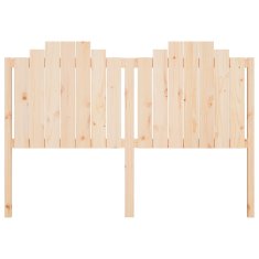 Vidaxl Posteljno vzglavje 166x4x110 cm trdna borovina