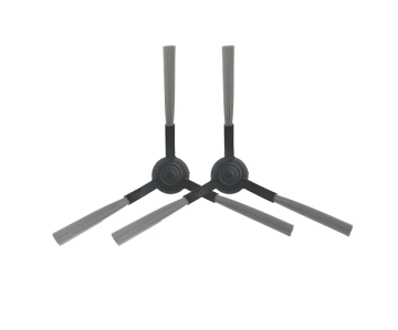 VIOMI Set dveh stranskih krtač za Viomi V2 Pro, V2 Max, SE, Proscenic M6 Pro, Črna