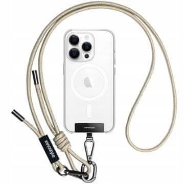 1 to 3 INNOSTYLE TELEFONSKA VRVICA ZA VRAT IN KRIŽNO TORBICO MOČNA KHAKI 6MM