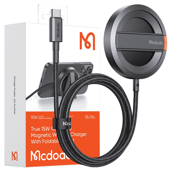 1 to 3 MCDODO INDUKCIJSKI BREZŽIČNI POLNILEC ZA IPHONE MAGSAFE 13 14 15 16 15W