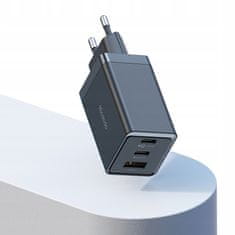 1 to 3 MCDODO HITRO POLNILNO NAPAJANJE 3X USB-C PD USB GAN 67W KABEL 1M