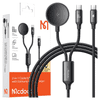 1 to 3 MCDODO INDUKCIJSKI POLNILEC ZA SAMSUNG GALAXY WATCH 2V1 USB-C LAPTOP KABEL