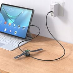 1 to 3 MCDODO INDUKCIJSKI POLNILEC ZA JABOLČNO URO 2V1 KABEL ZA IPHONE MACBOOK 60W