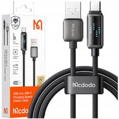 1 to 3 MCDODO USB-C HITRI POLNILNI KABEL ZA SAMSUNG XIAOMI TIPA C 6A 100W 1M VODIL