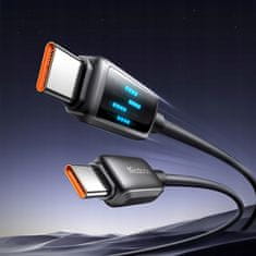 1 to 3 MCDODO USB-C HITRI POLNILNI KABEL ZA SAMSUNG JABOLKO USB TIPA C 100W 1M VODIL