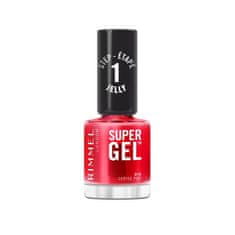 Rimmel Super Gel STEP1 gel lak za nohte 12 ml Odtenek 016 cerise pop