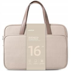 1 to 3 INNOSTYLE ŽENSKA TORBA ZA PRENOSNI RAČUNALNIK 15 6 16 VODOODPORNA OMNIPROTECT BEIGE