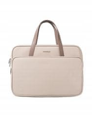1 to 3 INNOSTYLE ŽENSKA TORBA ZA PRENOSNI RAČUNALNIK 15 6 16 VODOODPORNA OMNIPROTECT BEIGE