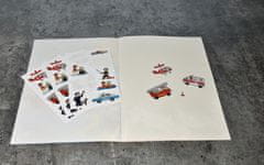 Avery Zweckform Z-Design dekorativne otroške nalepke 54137, označevanje, igranje, zbiranje v albumu, 27 etiket/zavitek, motiv: gasilci, reševalci in policisti, material: papir, angleški izraz: Sticker