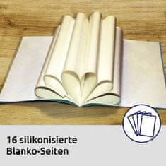 Avery Zweckform Z-Design album za otroške nalepke 57793, format A5, zbiranje nalepk in igra, 16 silikonskih strani, motiv: dinozavri