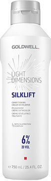 GOLDWELL Kremni peroksid za nežno posvetlitev las Light Dimensions SilkLift 6% (Conditioning Cream Developer)