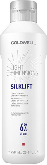 GOLDWELL Kremni peroksid za nežno posvetlitev las Light Dimensions SilkLift 6% (Conditioning Cream Developer)