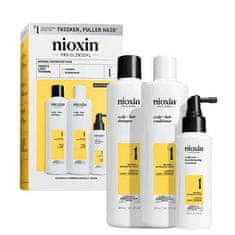 Nioxin Sistem 1 Set za fine, rahlo razredčene naravne lase