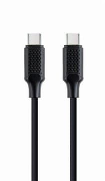 CABLEXPERT GEMBIRD Kabel USB PD (Power Delivery), 100 W, kabel od tipa C do tipa C (CM/CM), 1,5 m, podatkovni in napajalni, črn