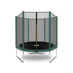 aGa SPORT TOP Trampolin 180 cm Temno Zelena + zaščitna mreža