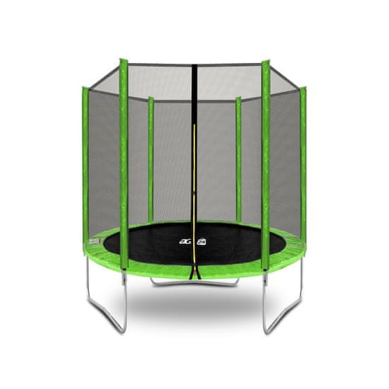 Aga SPORT TOP Trampolin 180 cm Svetlo zelena + zaščitna mreža