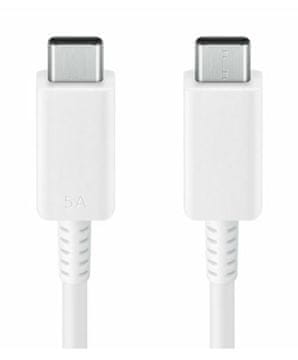 Samsung Samsung kabel USB-C v USB-C - 5A bel EP-DX510JWEGEU