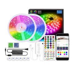 ELMARK LED trak RGB Bluetooth glasbeni trak - komplet