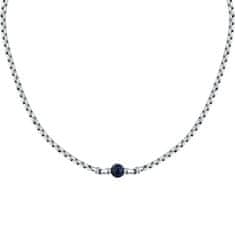 Morellato Jeklena ogrlica z Lapis Lazuli Pietre S1745