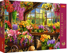 Trefl Puzzle Premium Plus Čas za čaj: 1000 kosov