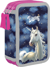 OXYBAG Šolski svinčnik s tremi nivoji Unicorn