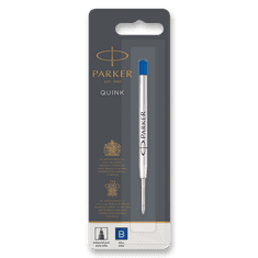 Parker QuinkFlow polnilo za kroglice, B - črno, B