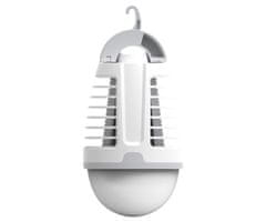 Platinet PMKL70 2v1 svetilka proti mrčesu, LED, baterija