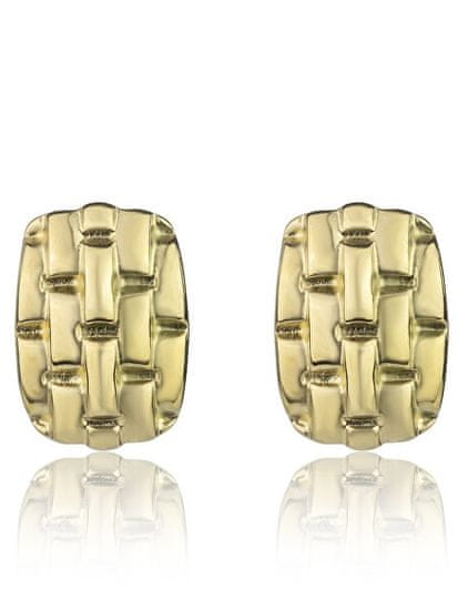Marc Malone Ekstravagantni pozlačeni uhani Cassidy Gold Earrings MCE24007G