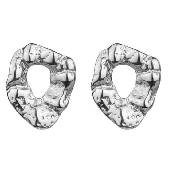 Marc Malone Dizajnerski jekleni uhani Haisley Silver Earrings MCE24014S