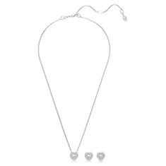 Swarovski Očarljiv komplet nakita Ariana Grande x Swarovski 5720849 (verižica, uhani)