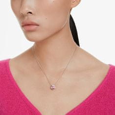 Swarovski Elegantna ogrlica z roza kristali Bella 5724289