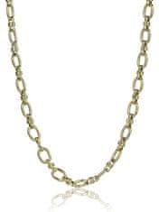 Marc Malone Pozlačena jeklena ogrlica Elisa Gold Necklace MCN24019G