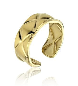 Marc Malone Pozlačen odprt prstan Eliza Gold Ring MCR23014G
