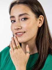 Marc Malone Pozlačen odprt prstan Eliza Gold Ring MCR23014G