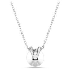 Swarovski Elegantna ogrlica z zelenim kristalom Bella 5724285