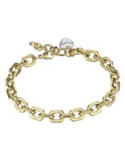 Marc Malone Pozlačena zapestnica z biseri Hattie Gold Bracelet MCB24016G