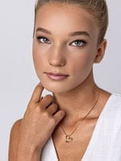 Emily Westwood Romantična pozlačena ženska ogrlica Lexi EWN24005G