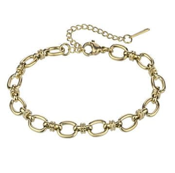 Marc Malone Pozlačena verižica Elisa Gold Bracelet MCB24012G