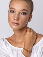 Marc Malone Pozlačena verižica Elisa Gold Bracelet MCB24012G